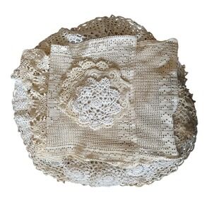 Vintage Doilie Lot of 18